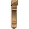 Ekena Millwork Olympic Arts and Crafts Smooth Bracket w/ Offset Brace, Western Red Cedar, 7 1/2"W x 36"D x 36"H BKT0806X36X36OLY03SWR - alternate 4